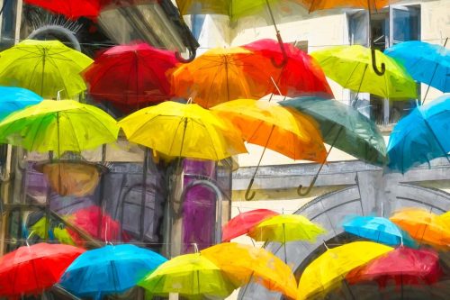 Street Umbrellas