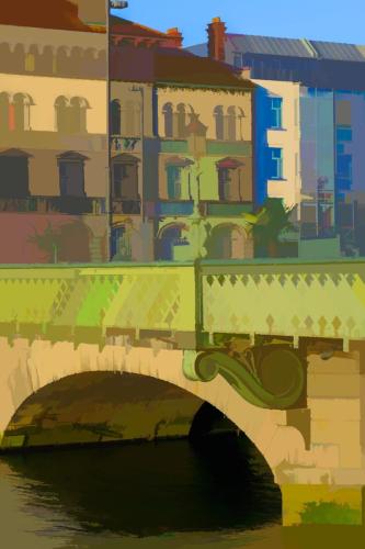 Ponte Vecchio Bridge Detail