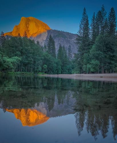 Half Dome at Sunset, Yosemite California