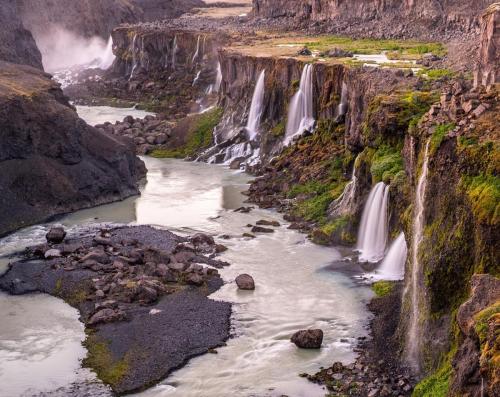 Roadside Waterfall, Iceland
